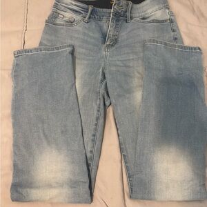 Lee Flex Motion Straight Leg Jeans - Light Blue